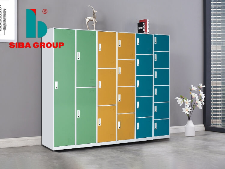 Tủ locker 2 ngăn hiện đại tiện lợi cho văn phòng